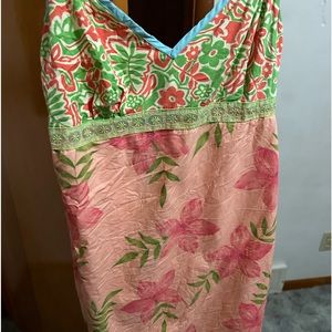 Like new ROXY vintage dress with adjustable straps.